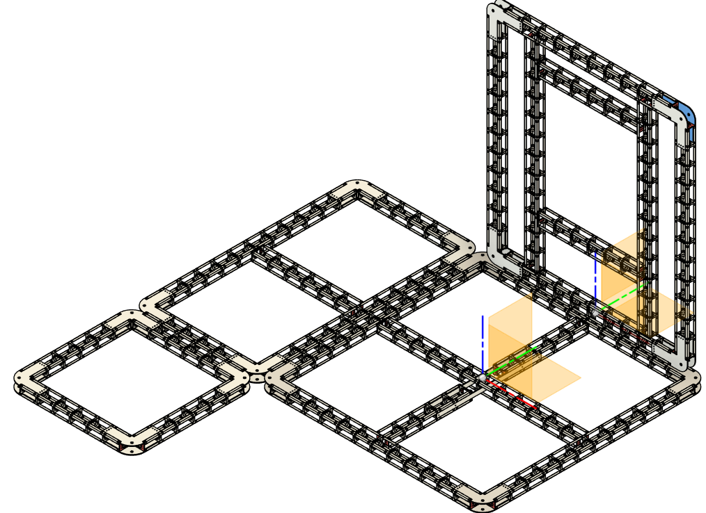MultiCell slab and opening modules